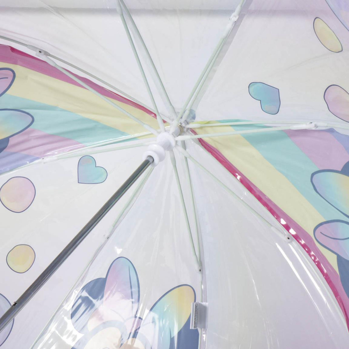 Disney Minnie Mouse Regenschirm ⌀ 71 cm Leichter Kuppel-Schirm für Regenwetter