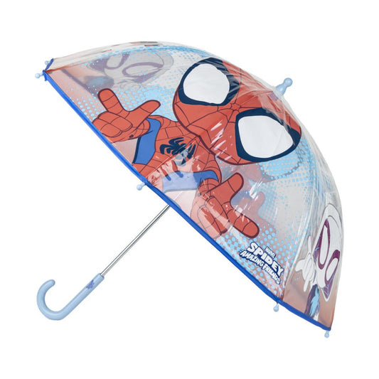Spiderman Regenschirm ⌀ 71 cm Leichter Kuppel-Schirm für Regenwetter