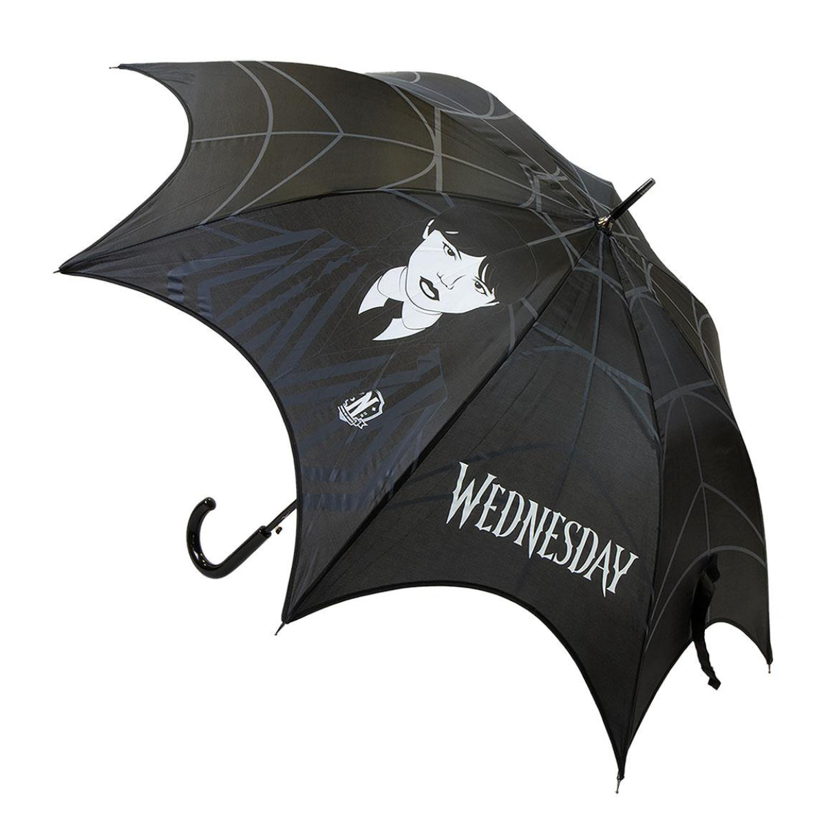 Wednesday Regenschirm ⌀ 71 cm Leichter Kuppel-Schirm für Regenwetter