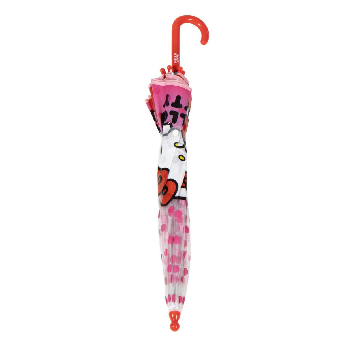 Hello Kitty Kinder Ø 71 cm Regenschirm manueller Bubble-Schirm & Wetterschutz