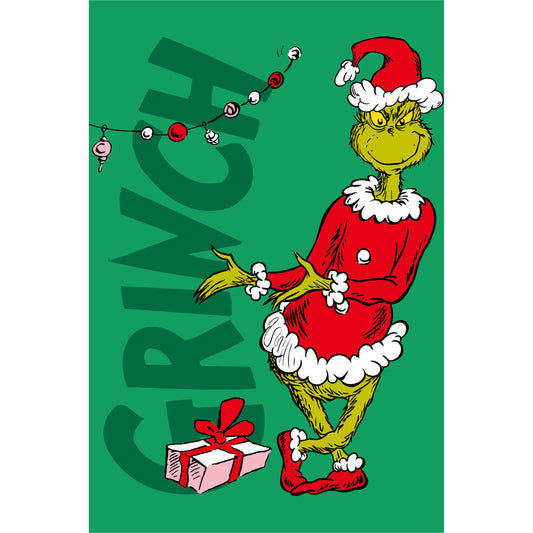 The Grinch Weihnachten Presents Wohndecke Kuscheldecke 100 × 150 cm