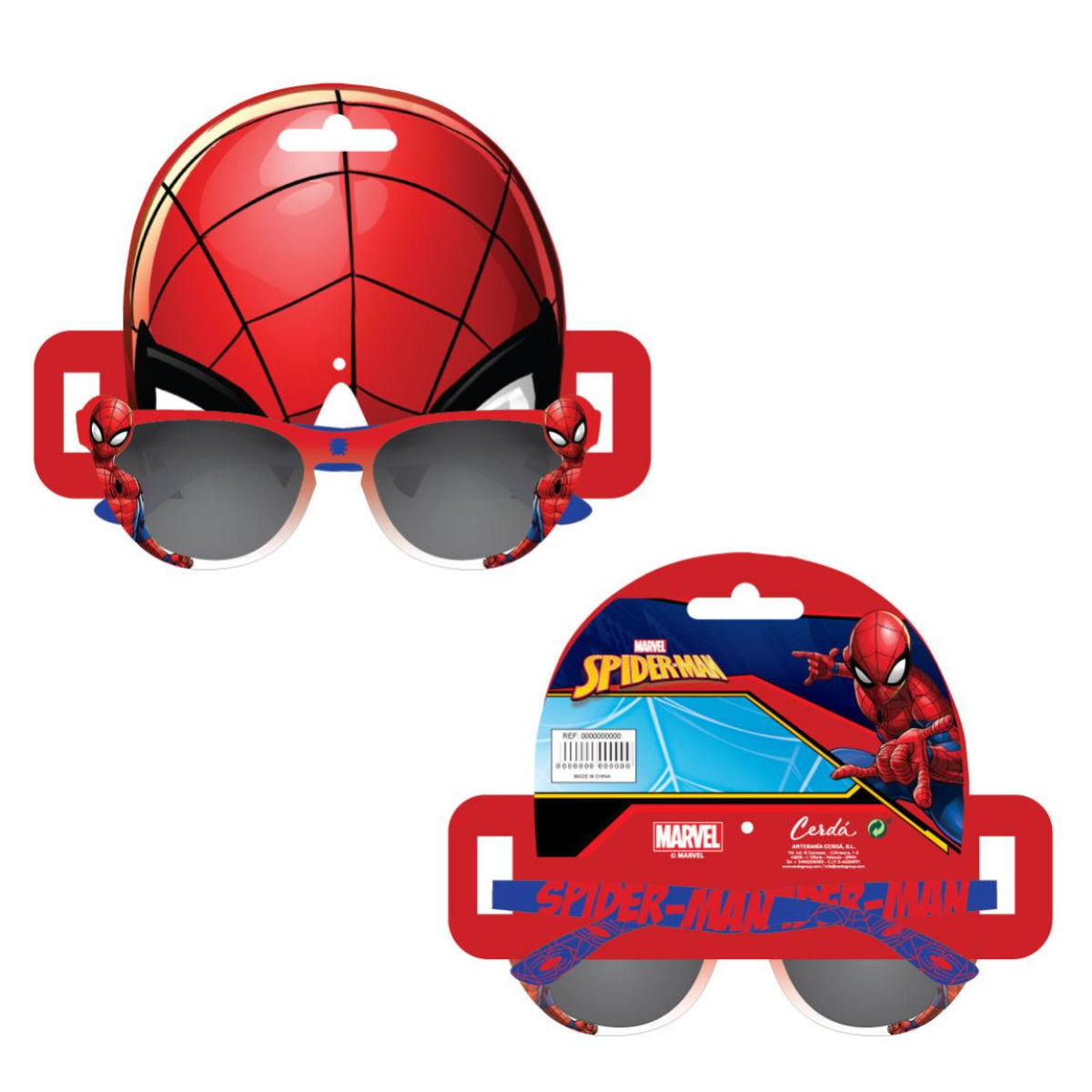 Spiderman Kinder Sonnenbrille UV Schutz Premium Design Sommer Brille