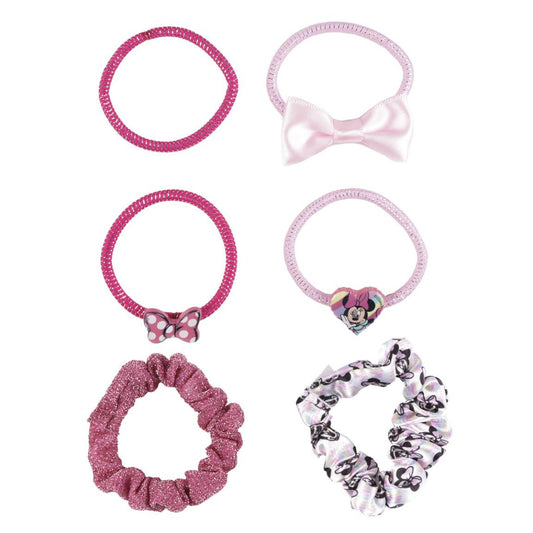 Disney Minnie Mouse HairTrend Haargummi Kollektion – Zopfgummis & Haaraccessoires für Damen & Kinder
