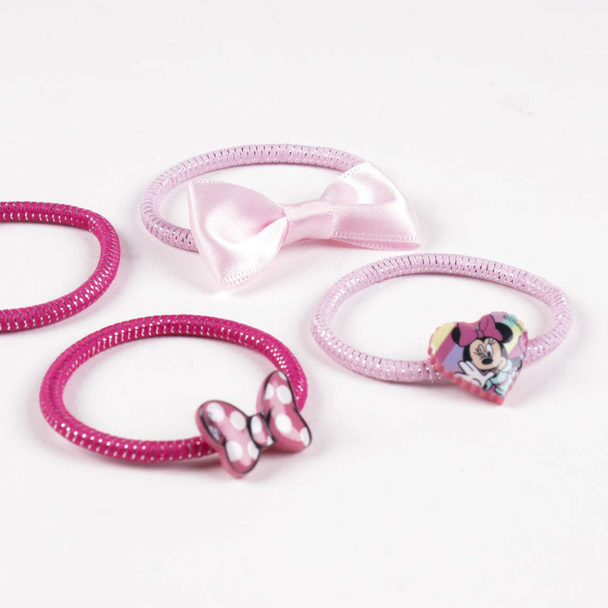 Disney Minnie Mouse HairTrend Haargummi Kollektion – Zopfgummis & Haaraccessoires für Damen & Kinder