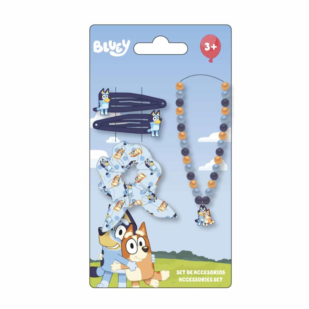 Bluey Accessoires-Set Clips & Styling-Zubehör für Mädchen
