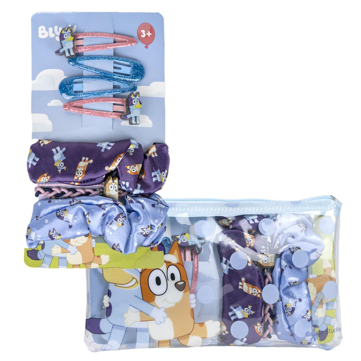 Bluey Accessoires-Set Clips & Styling-Zubehör für Mädchen