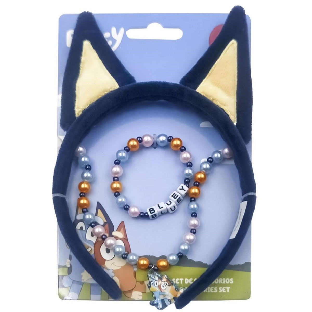 Bluey 3D Haar-Accessoire Kinder Haarband für Kindergarten & Freizeit