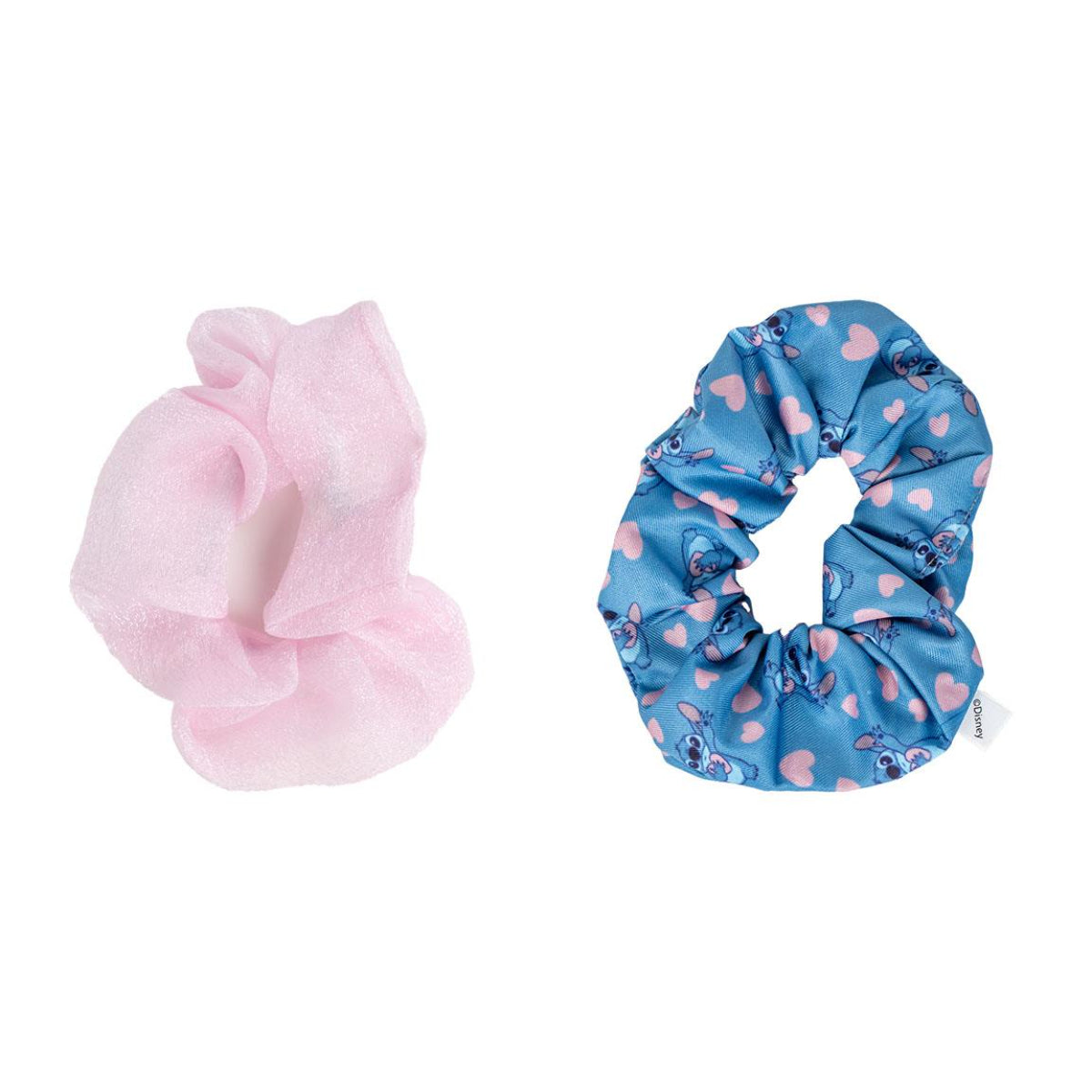 Lilo & Stitch Haarstyling-Set Stitch-Style mit Bürste, Tasche & Scrunchies