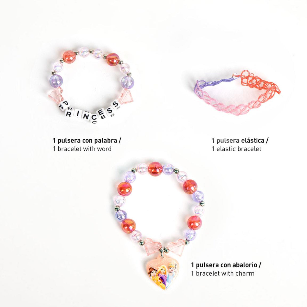 Disney Princess Armband Kinder – Mädchenarmband & Kinderschmuck