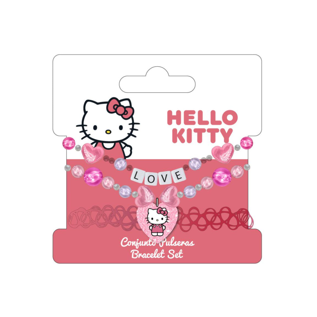Hello Kitty Kinder Armband Schmuckkette für Mädchen mit Motivanhänger