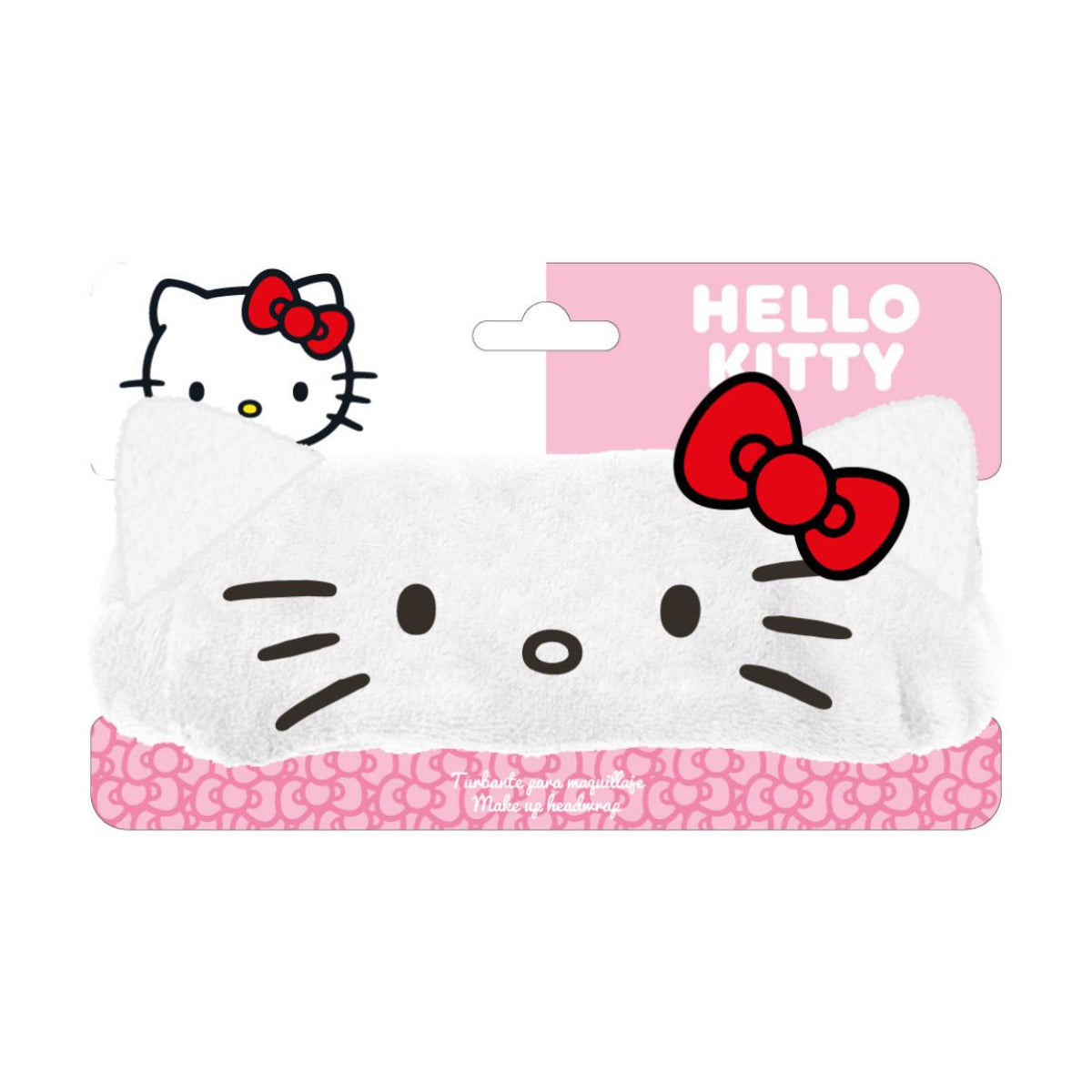 Hello Kitty Make-up Turban Haarband Damen Kosmetik Stirnband Pflege