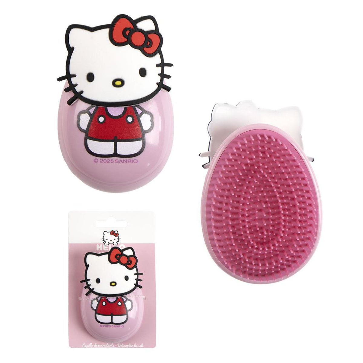 Hello Kitty Entwirr-Bürste für Erwachsene aus ABS-Plastik