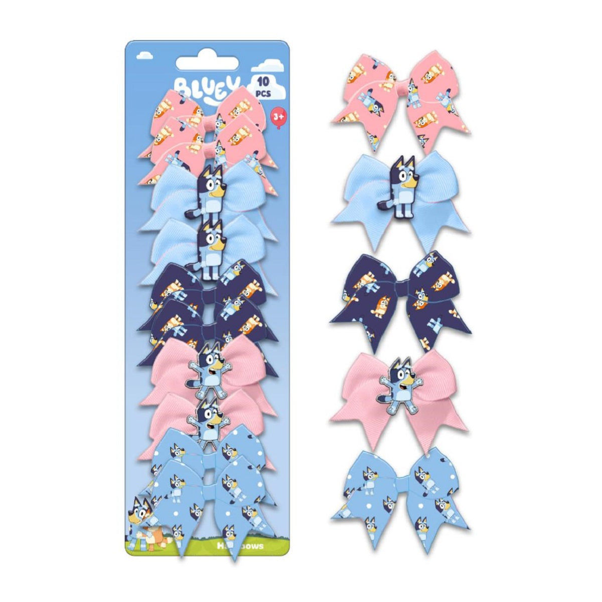 Bluey Accessoires-Set Clips & Styling-Zubehör für Mädchen