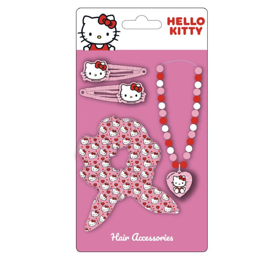 Hello Kitty Accessoires-Set – Kinderschmuck & Haarzubehör im Set