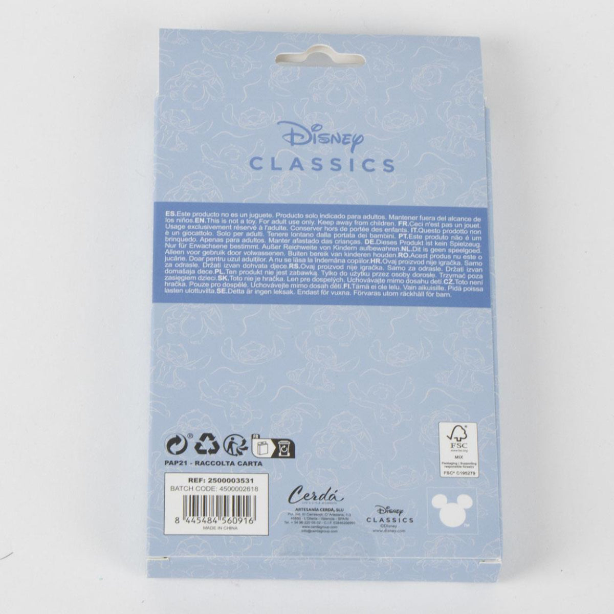 Disney Stitch Make-up Schwamm – Weicher Beauty Blender aus Baumwolle