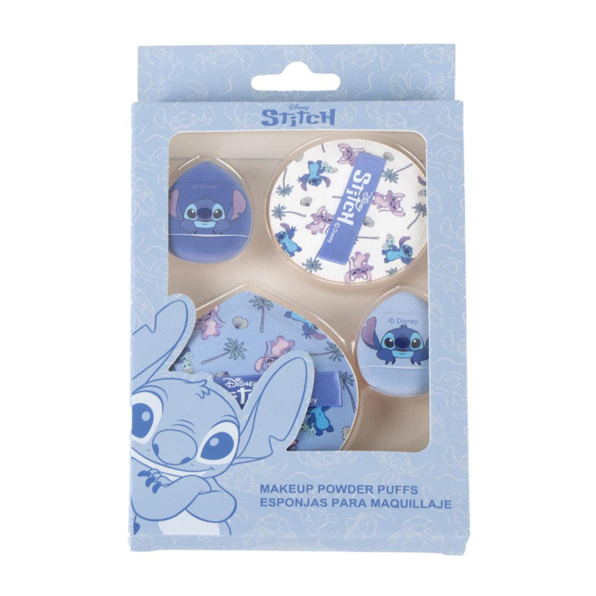 Disney Stitch Make-up Schwamm – Weicher Beauty Blender aus Baumwolle