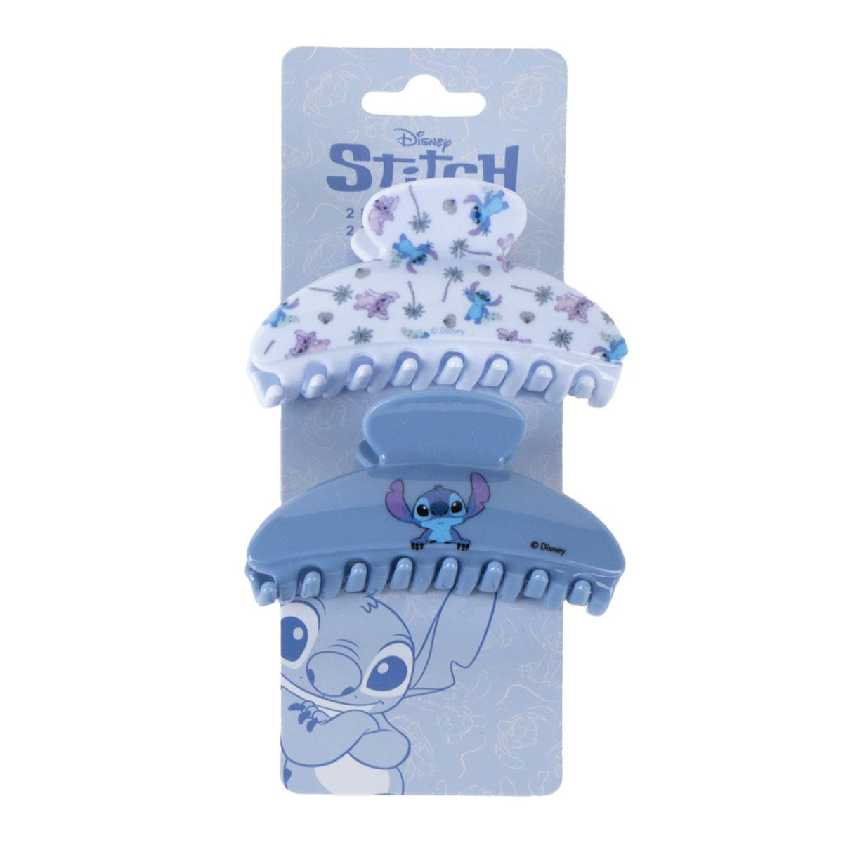 Disney Stitch Haarspangen – 2er Set Haarklammern für Erwachsene