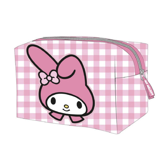 Hello Kitty & My Melody Kulturtasche – Kinder Toilettentasche aus Kunstleder