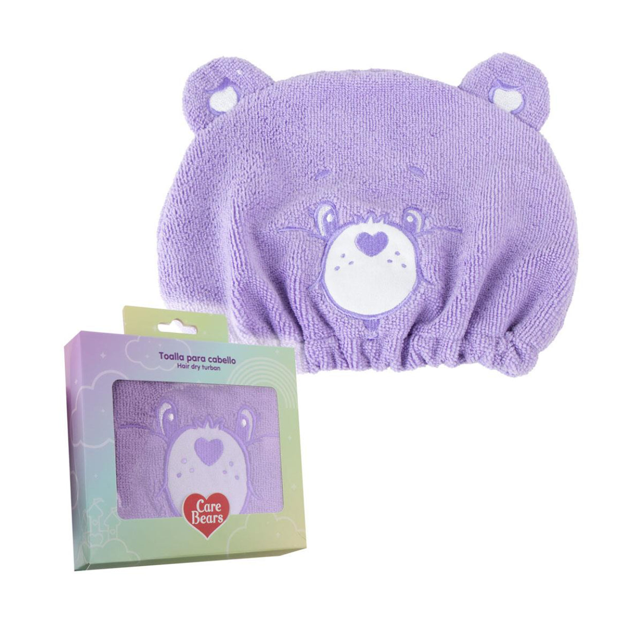 Care Bears Hair Towel – Weiches Turban Handtuch für Damen