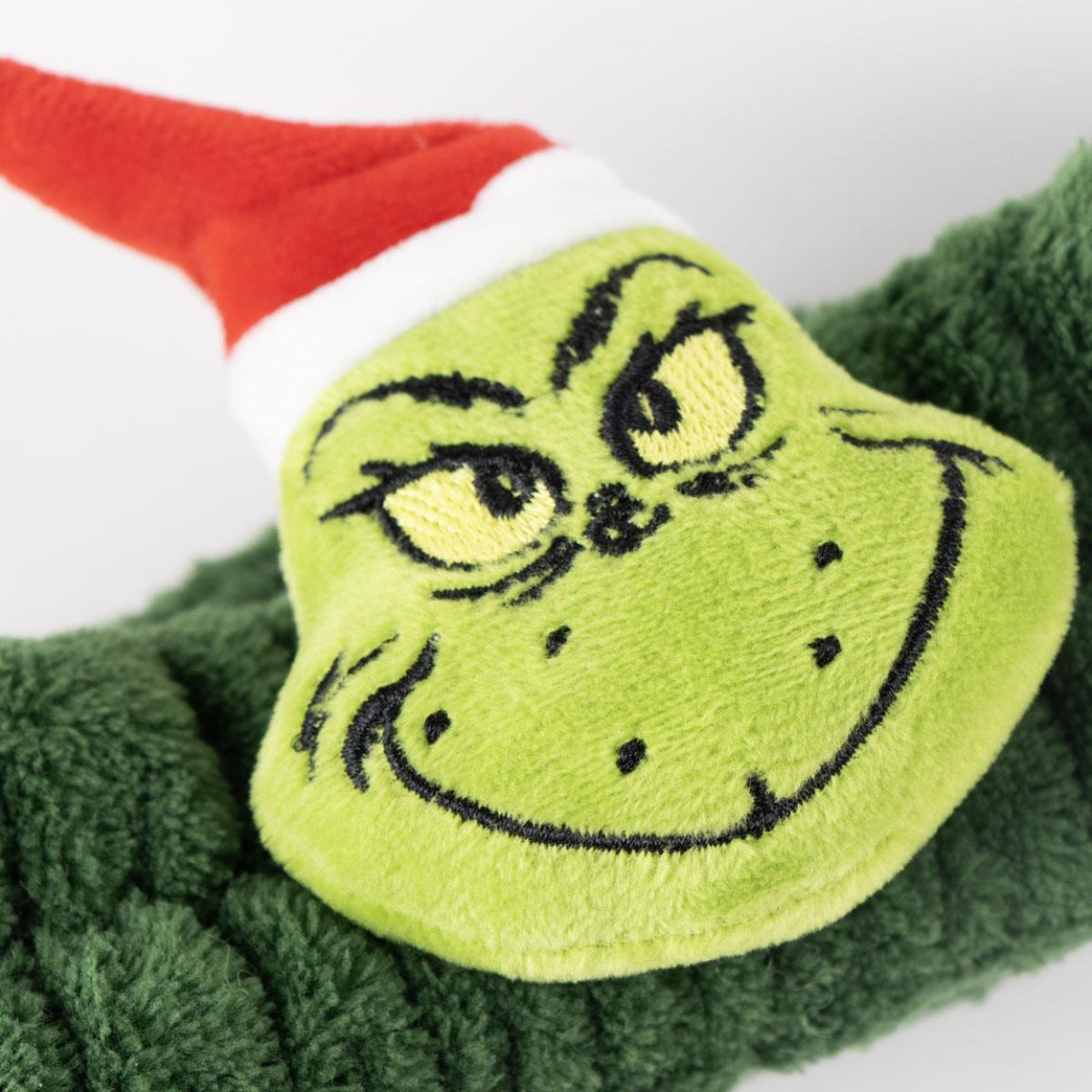 The Grinch Kosmetik Turban – Weiches Haarband für Pflege & Make-up