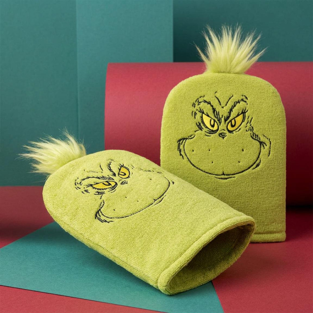 The Grinch Badehandschuh Körperpflege Waschhandschuh für Erwachsene