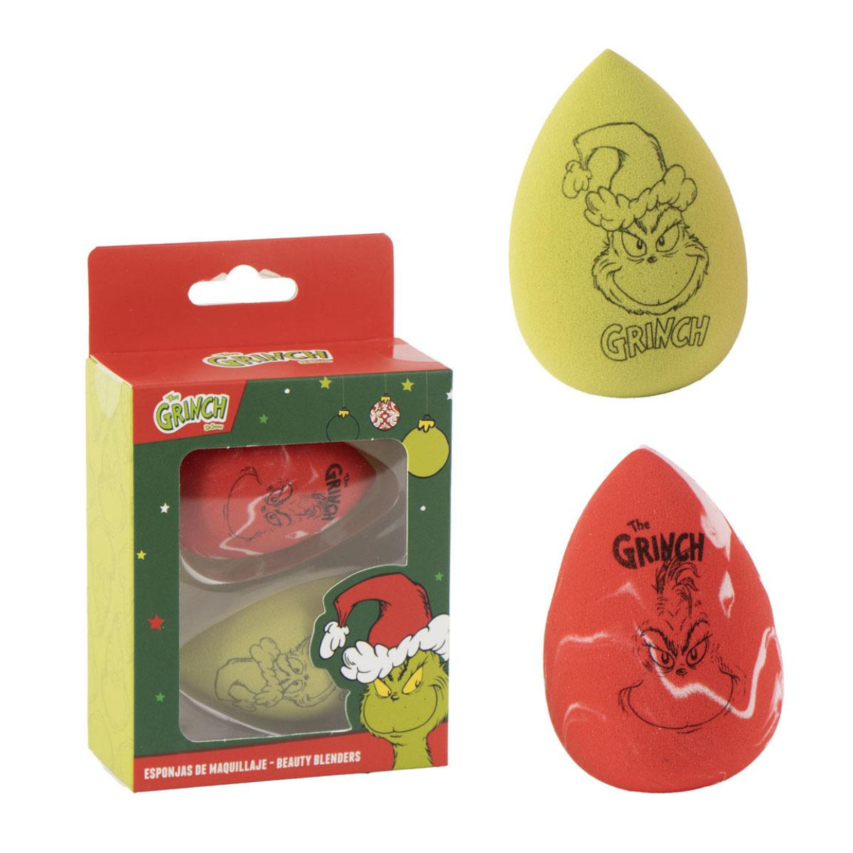 The Grinch Make-up Schwamm – Weicher Blender für Foundation
