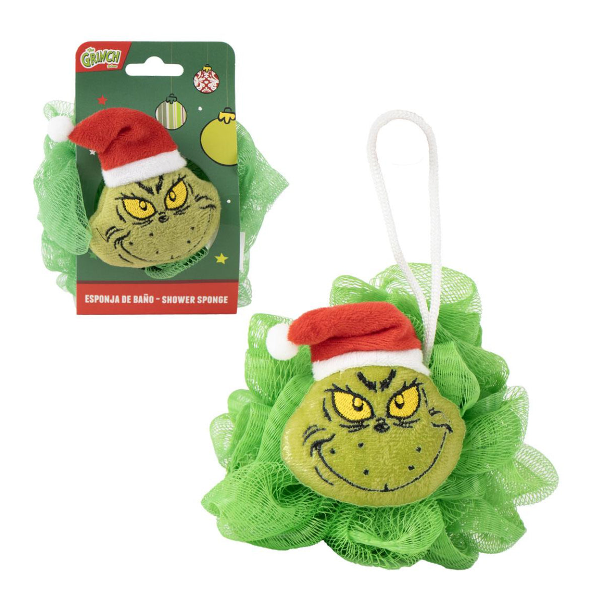 The Grinch Badeschwamm – 3D Duschschwamm für Körperpflege