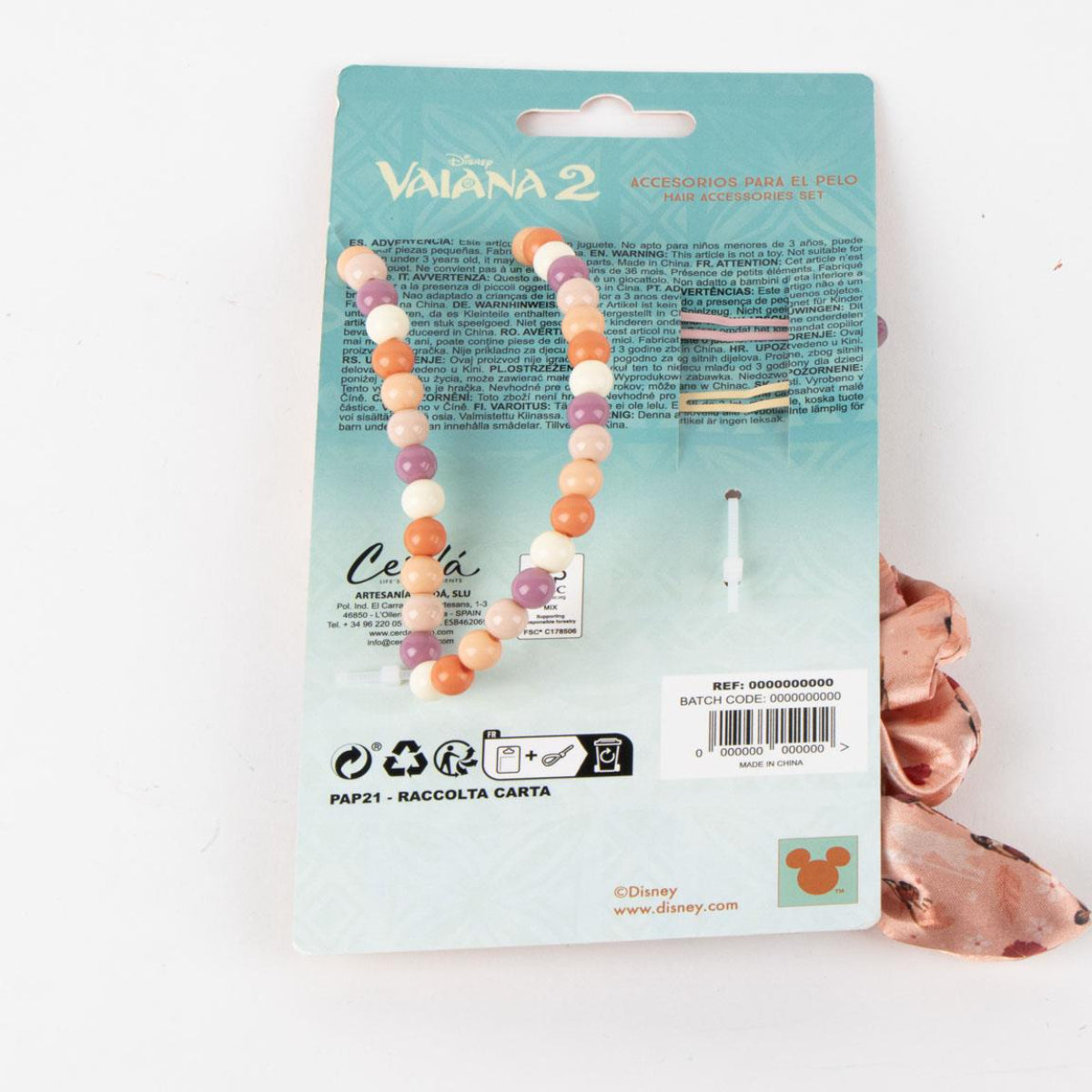 Disney Moana Beauty Set Kinder mit Accessoires im kompakten Format für unterwegs