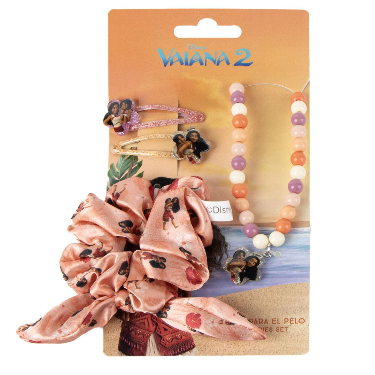 Disney Moana Beauty Set Kinder mit Accessoires im kompakten Format für unterwegs