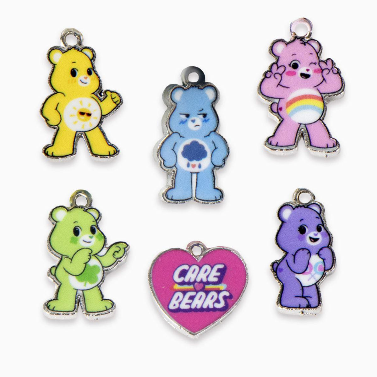 Care Bears DIY Bag Clip Set Kinder Bastelset für Taschenanhänger und Accessoire Gestaltung
