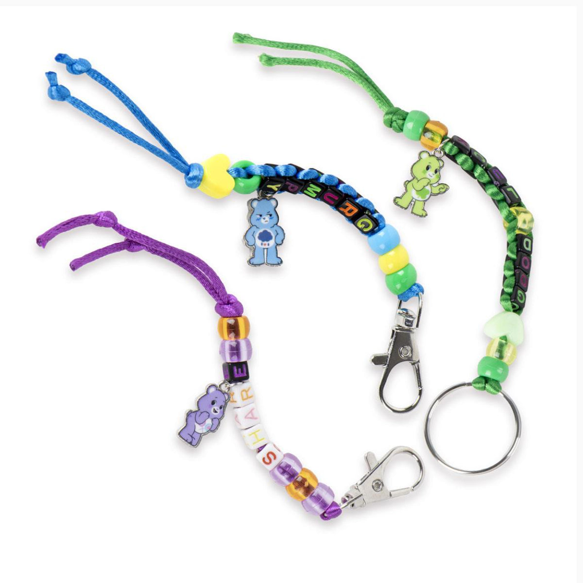 Care Bears DIY Bag Clip Set Kinder Bastelset für Taschenanhänger und Accessoire Gestaltung