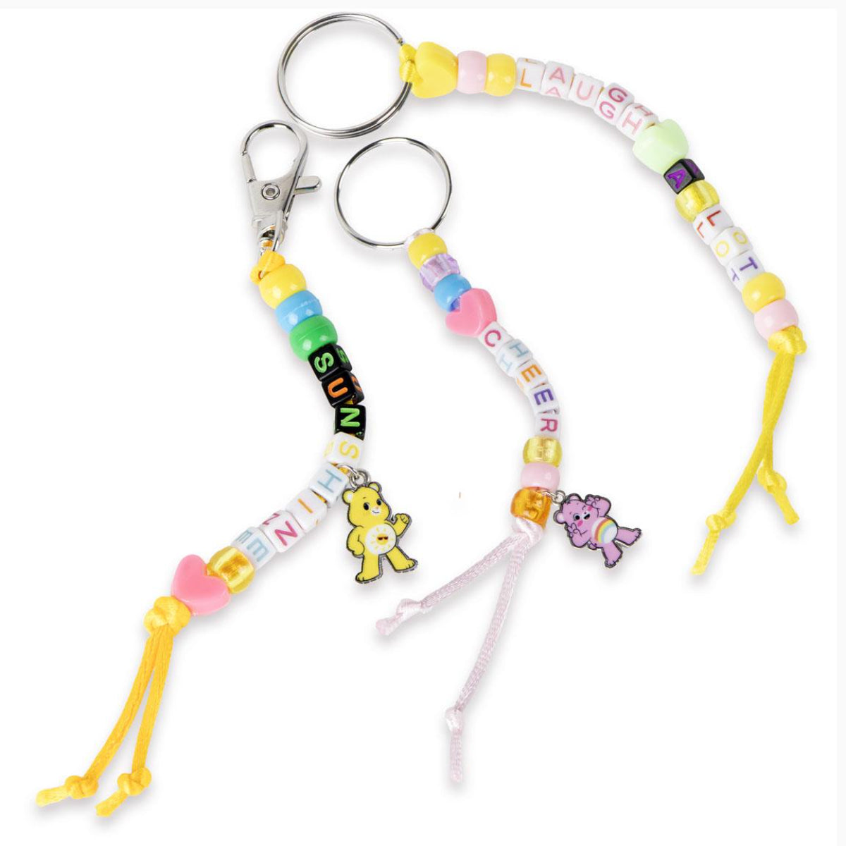 Care Bears DIY Bag Clip Set Kinder Bastelset für Taschenanhänger und Accessoire Gestaltung