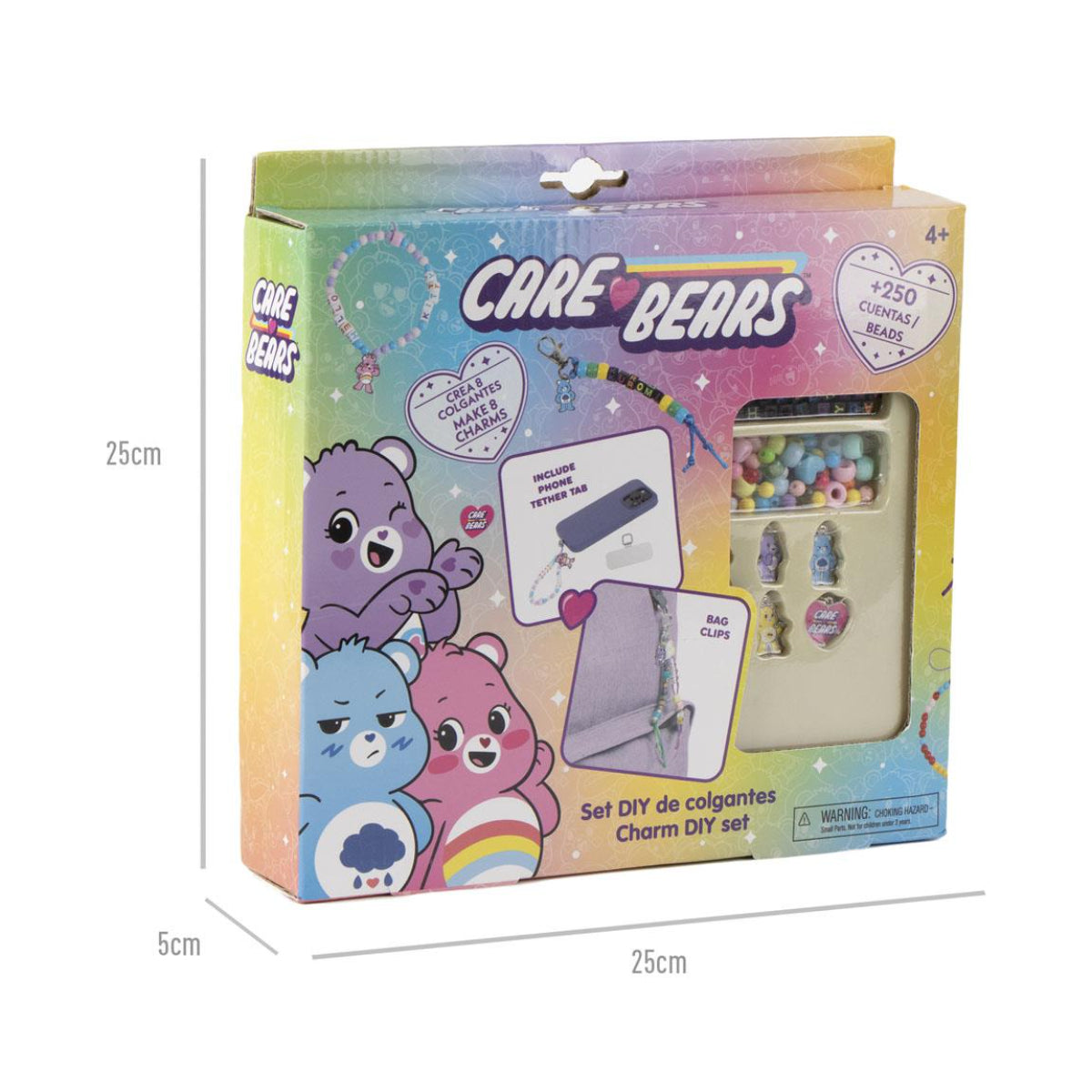 Care Bears DIY Bag Clip Set Kinder Bastelset für Taschenanhänger und Accessoire Gestaltung
