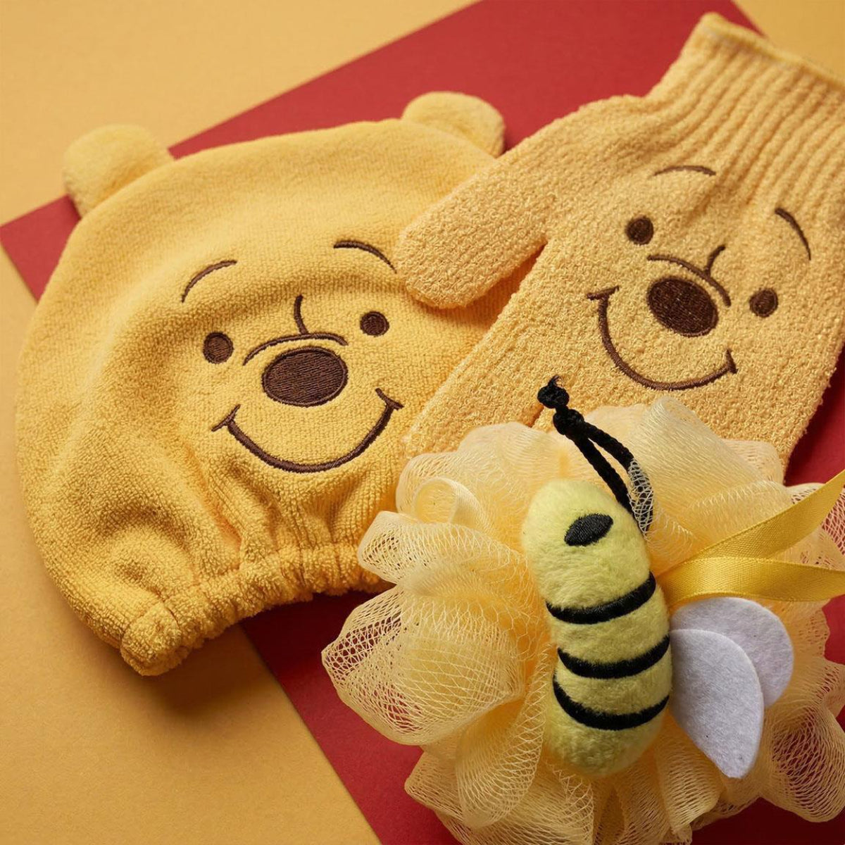 Disney Winnie Puuh Körperpflege Set kompakt für Badezimmer Urlaub