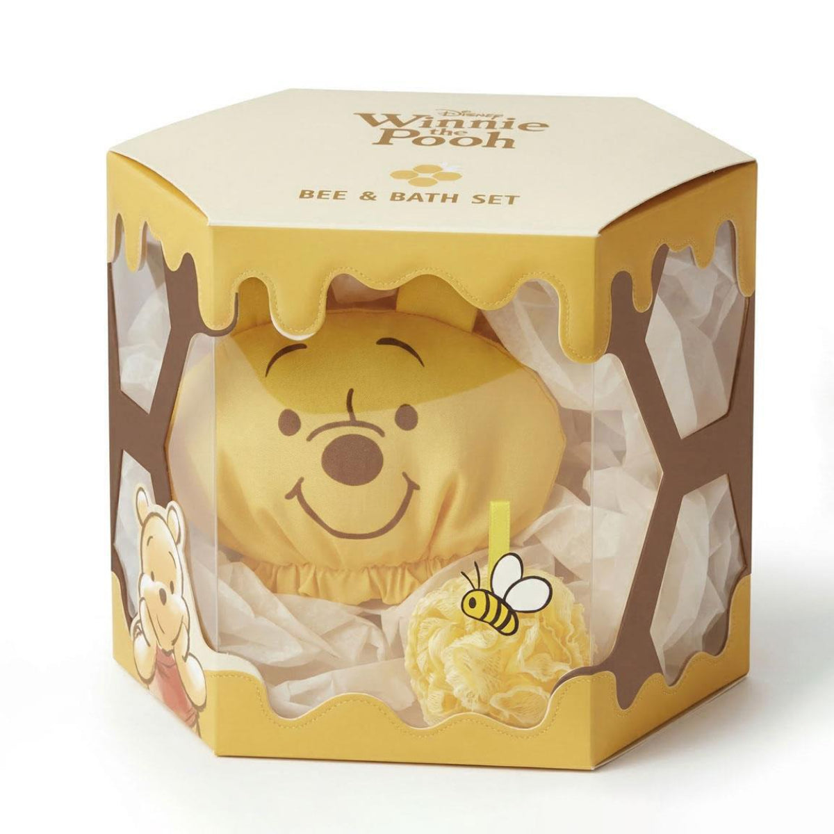 Disney Winnie Puuh Körperpflege Set kompakt für Badezimmer Urlaub