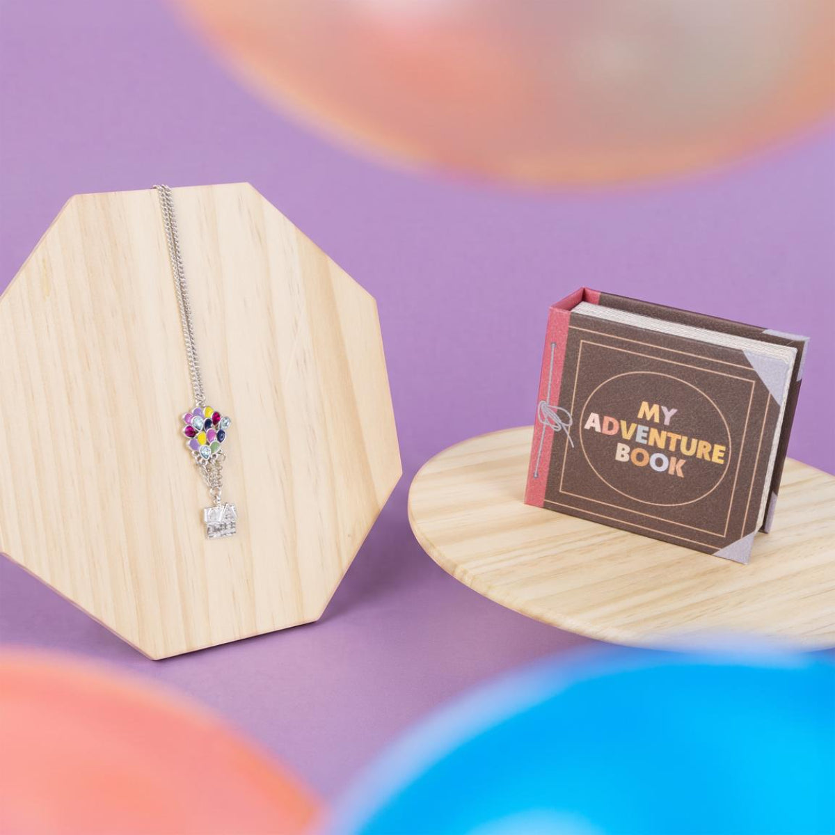 Pixar UP Kette einzeln mit Box dekoratives Schmuck Accessoire für Fans und Geschenk