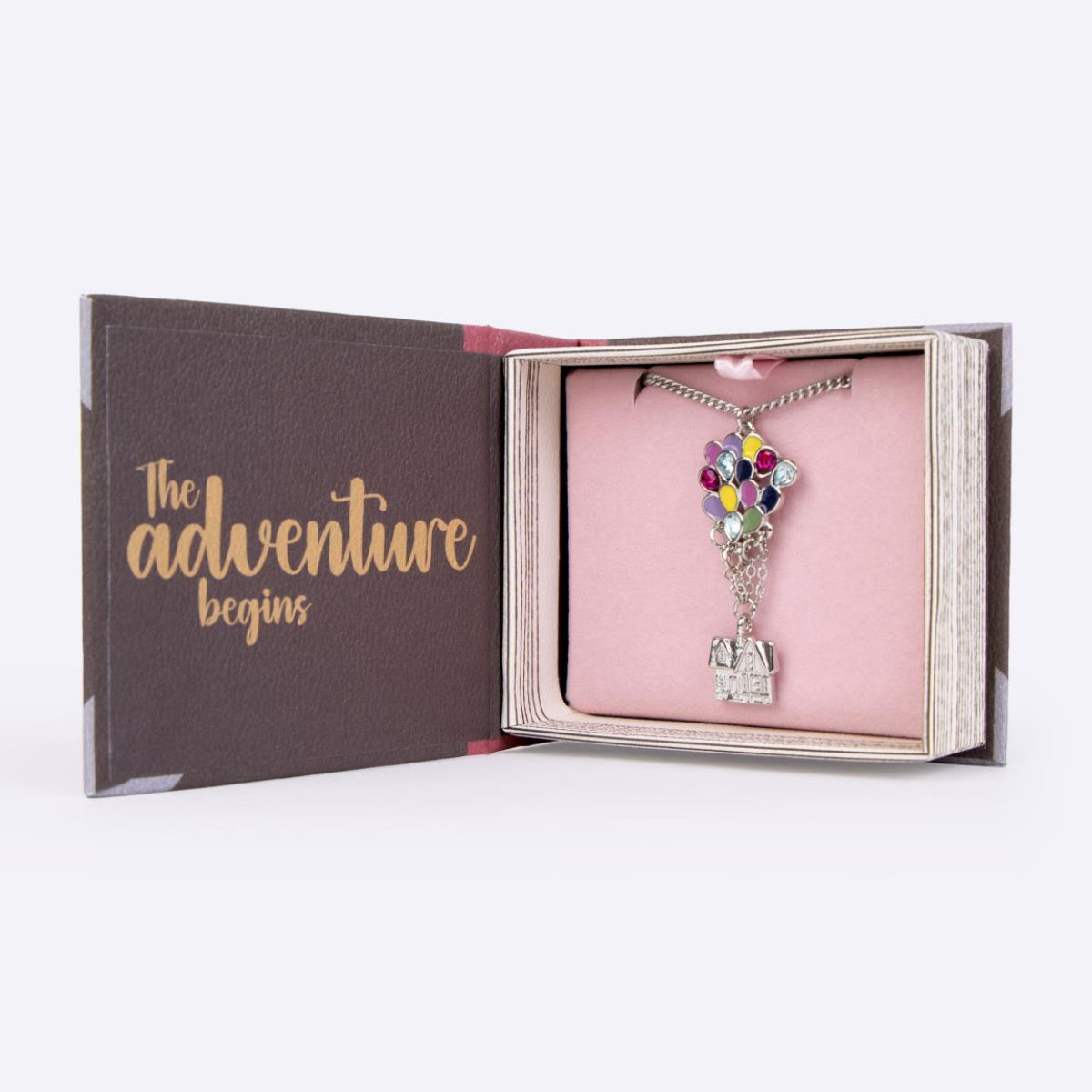 Pixar UP Kette einzeln mit Box dekoratives Schmuck Accessoire für Fans und Geschenk