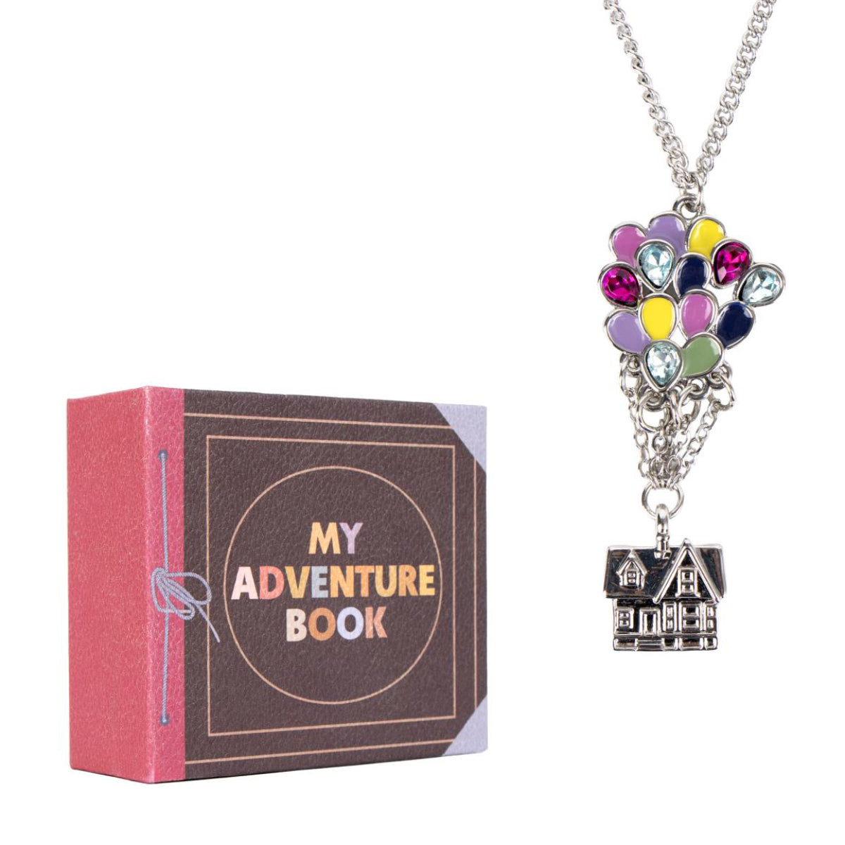 Pixar UP Kette einzeln mit Box dekoratives Schmuck Accessoire für Fans und Geschenk
