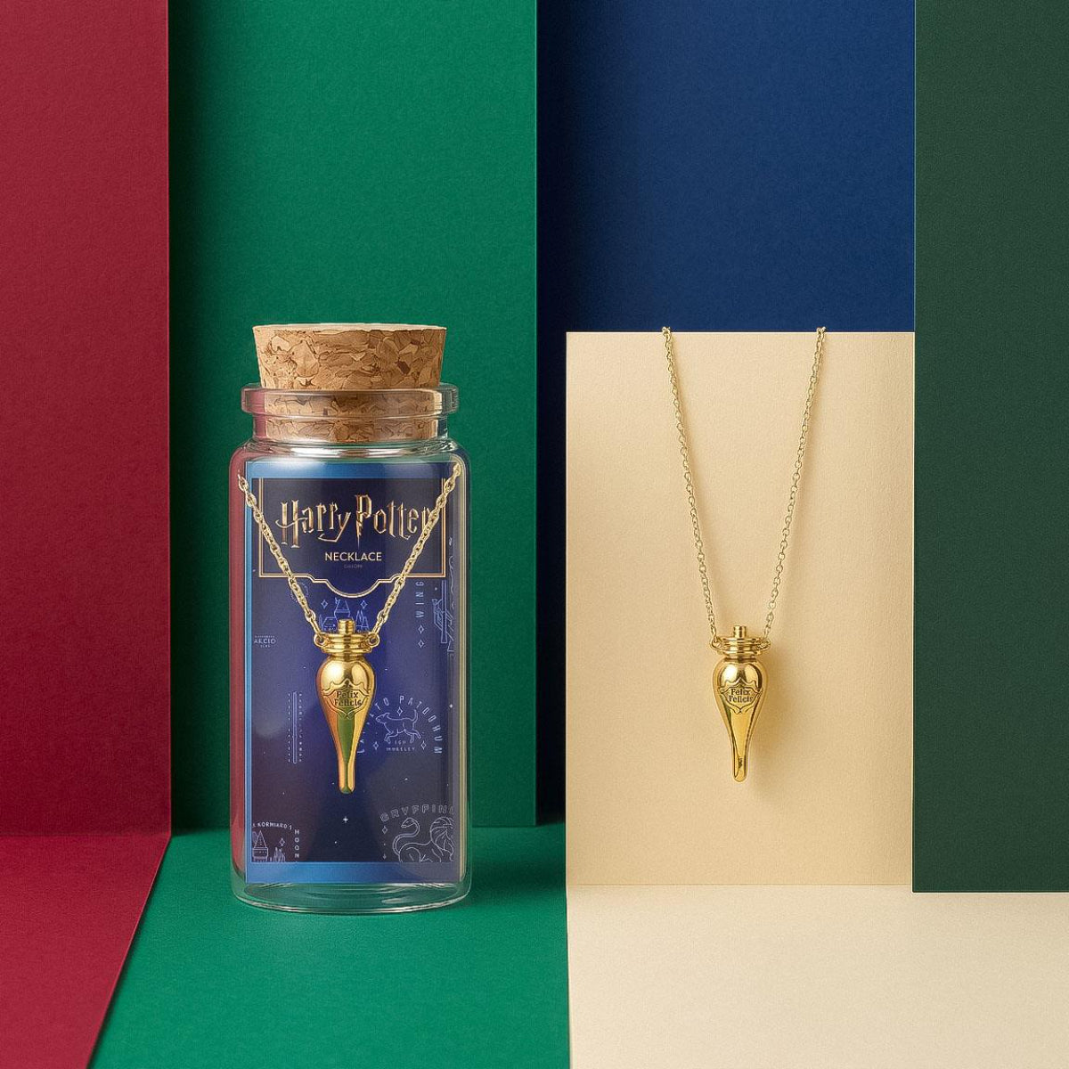Harry Potter Halskette Fan Schmuck für Freizeit Reisen Outfit und besondere Anlässe