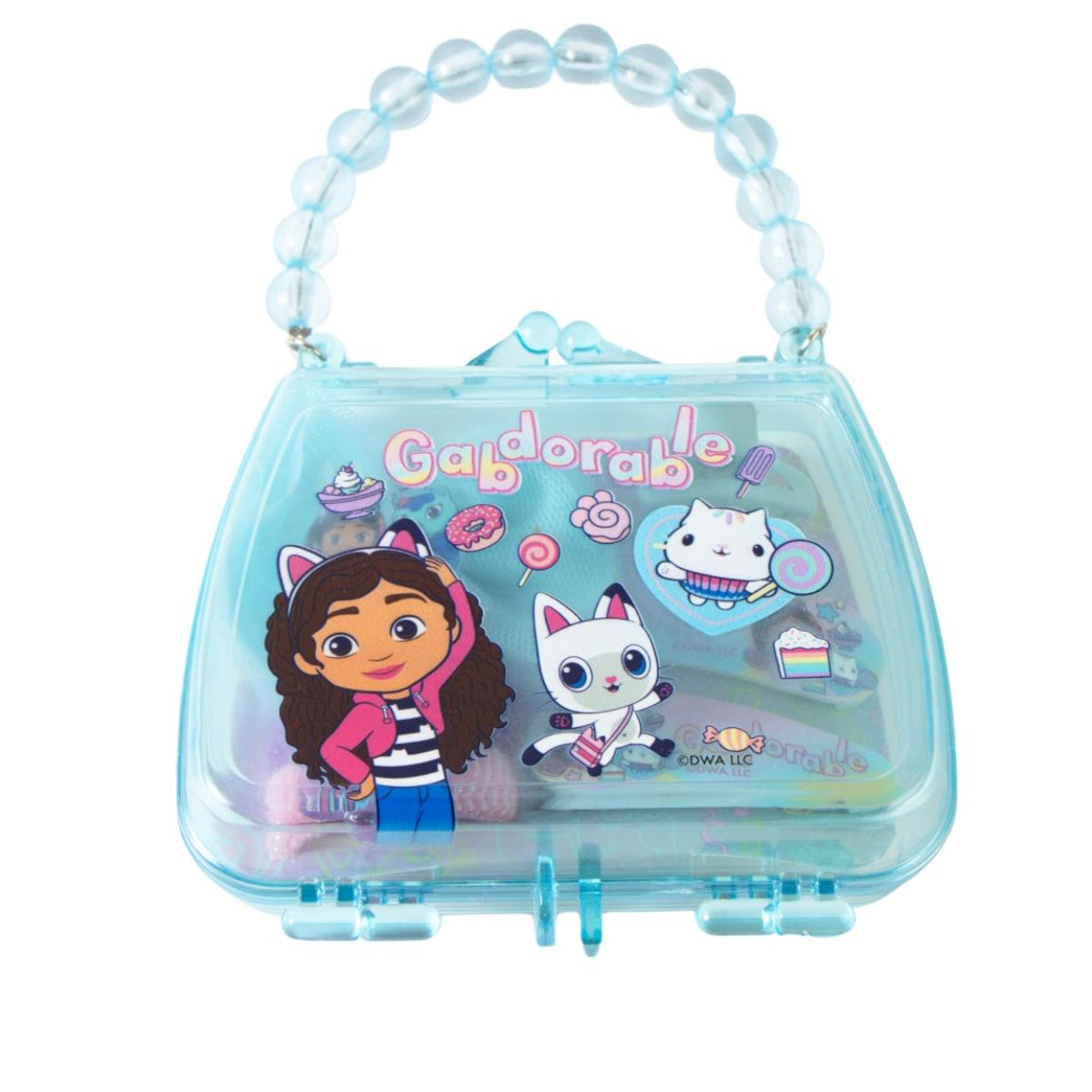 Gabby's Dollhouse Kinder Beauty Set mit Täschchen für Zuhause Freizeit Reisen Verkleiden