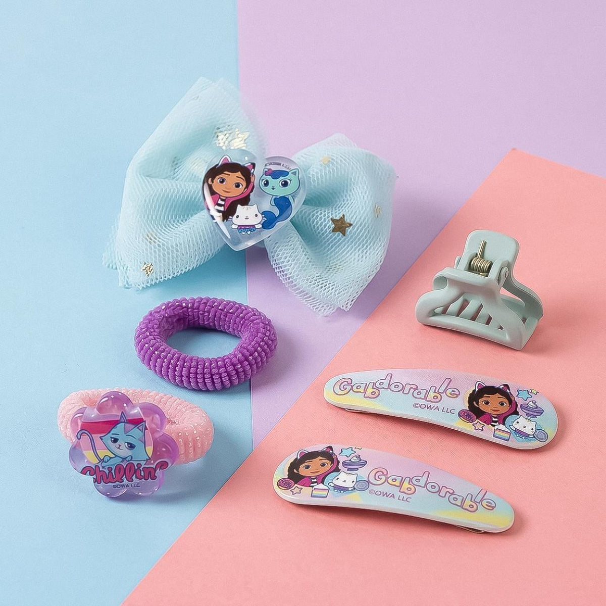 Gabby's Dollhouse Kinder Beauty Set mit Täschchen für Zuhause Freizeit Reisen Verkleiden