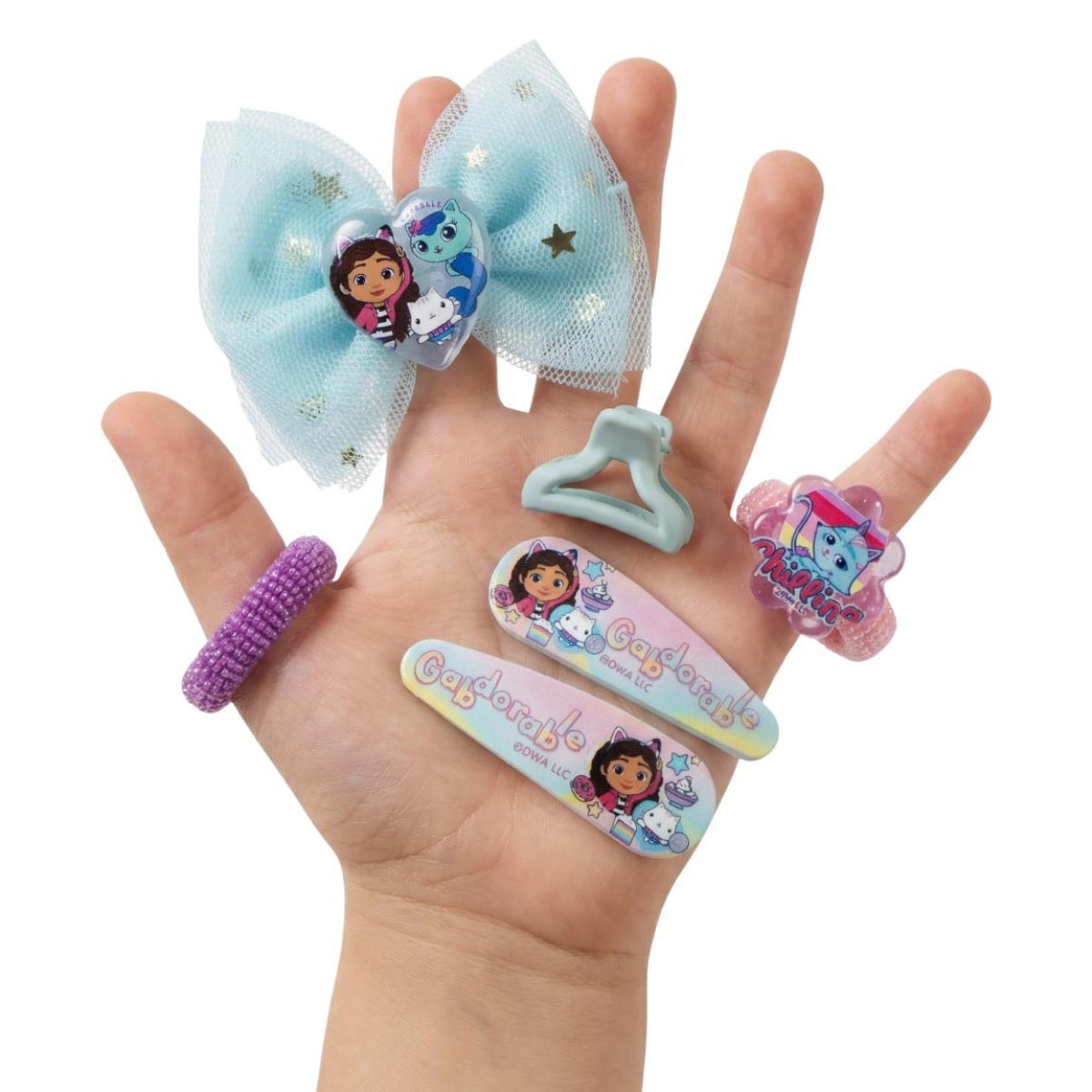 Gabby's Dollhouse Kinder Beauty Set mit Täschchen für Zuhause Freizeit Reisen Verkleiden