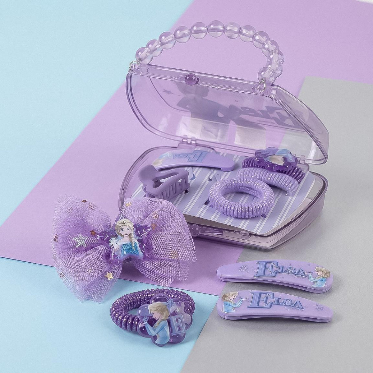 Disney Frozen Kinder Beauty Set mit Täschchen für Zuhause Freizeit Reisen und Verkleiden