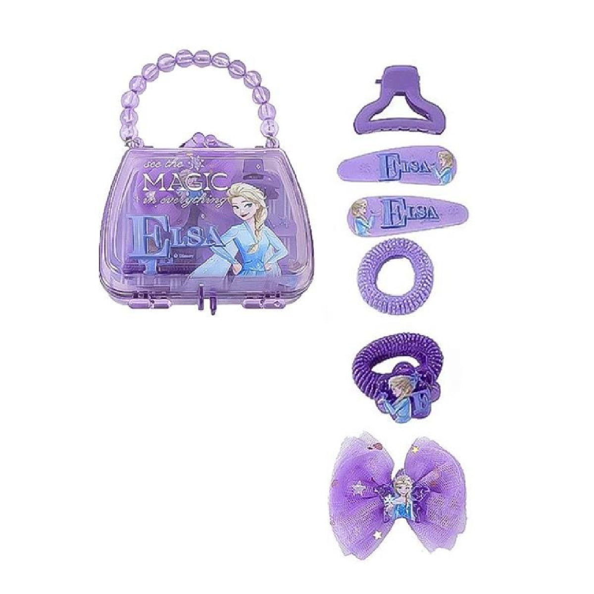 Disney Frozen Kinder Beauty Set mit Täschchen für Zuhause Freizeit Reisen und Verkleiden