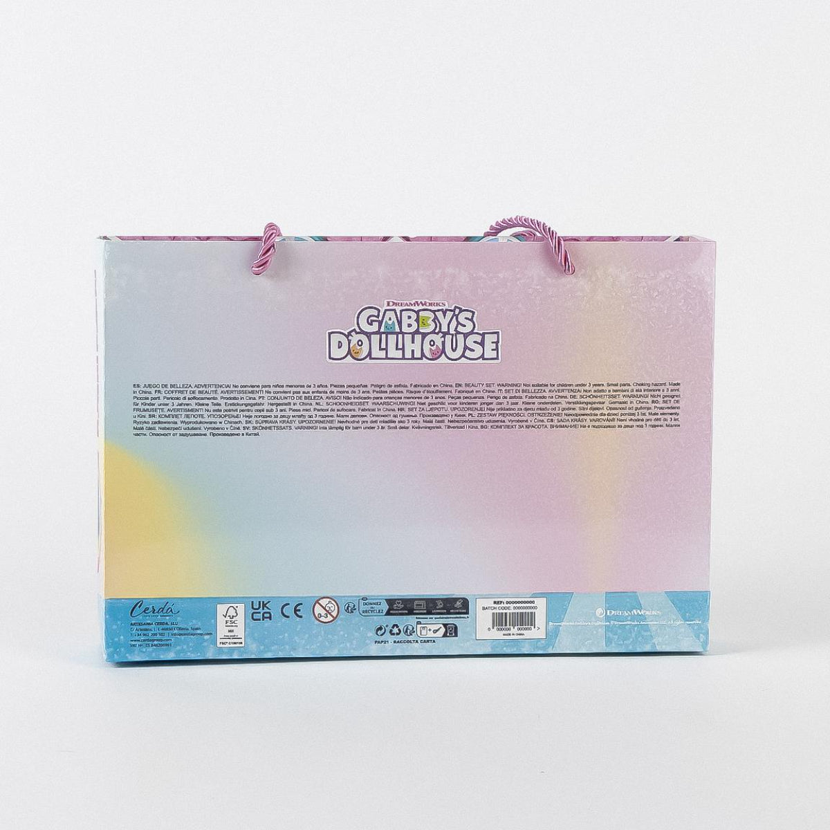 Gabby's Dolhouse Kinder Beauty Set im Koffer für Zuhause Freizeit Verkleiden und Reisen