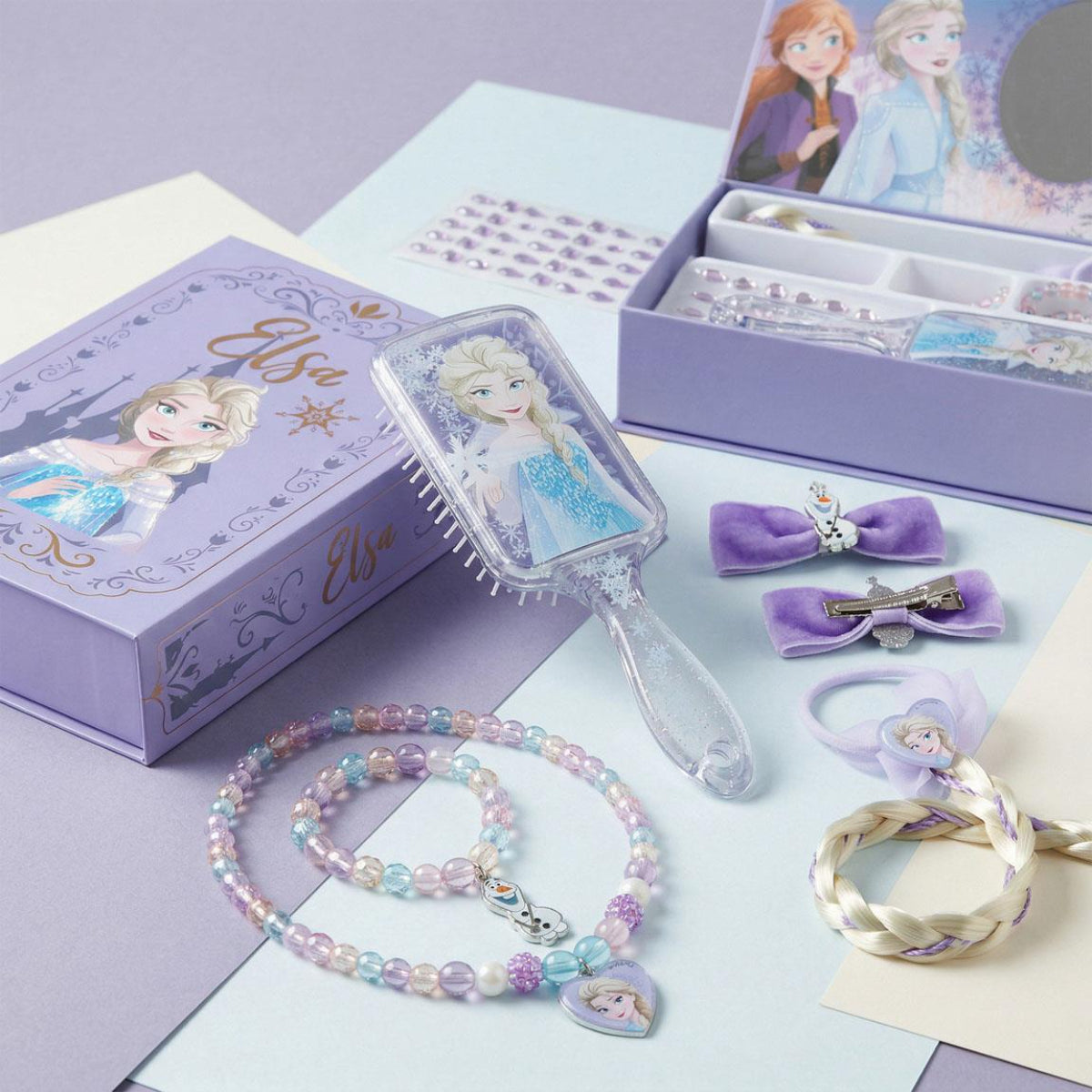 Disney Frozen Kinder Beauty Set im Koffer für Zuhause Freizeit Verkleiden und Reisen