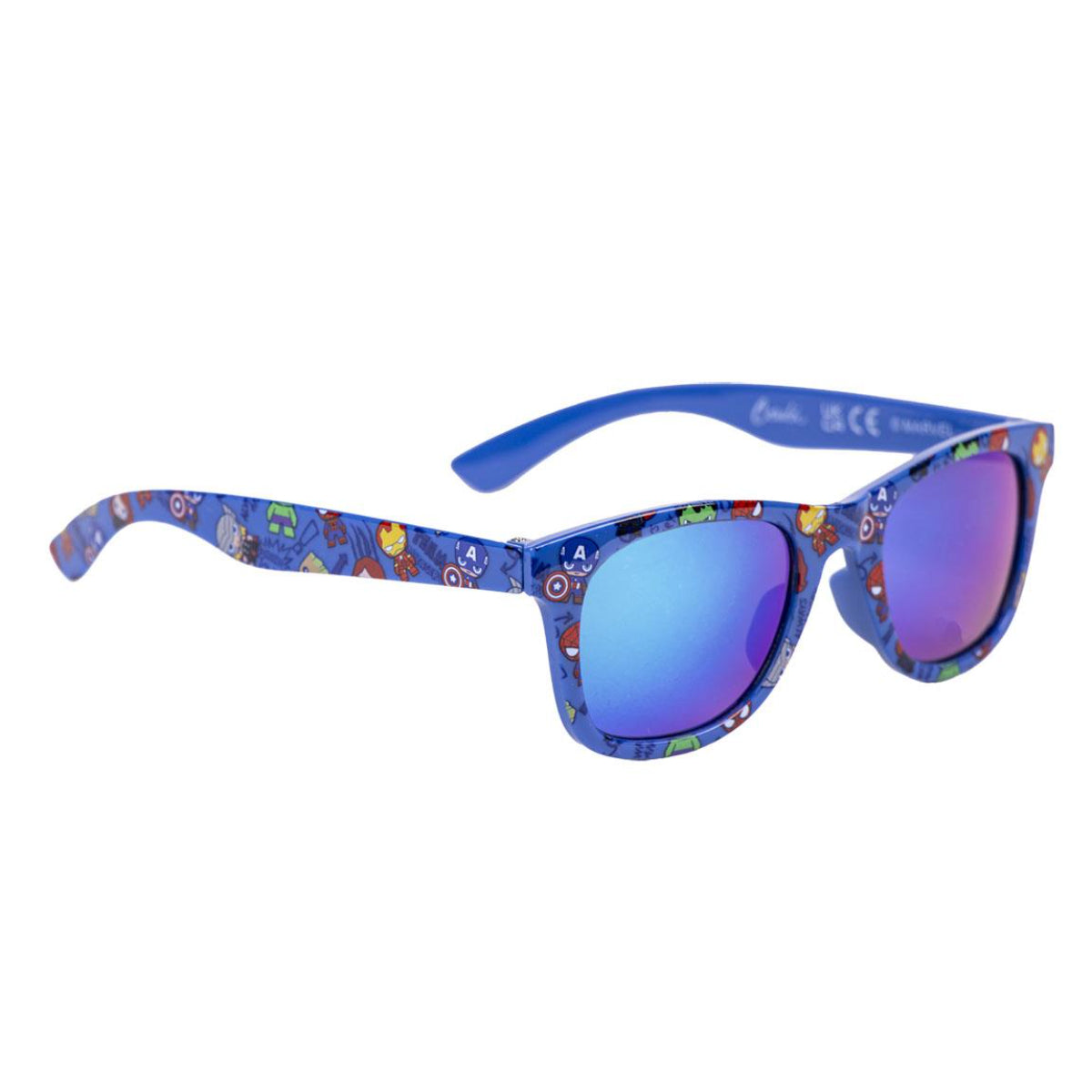 Marvel Avengers Sonnenbrille Kinder Premium Sommerbrille Jungen Brille Sommer Accessoire