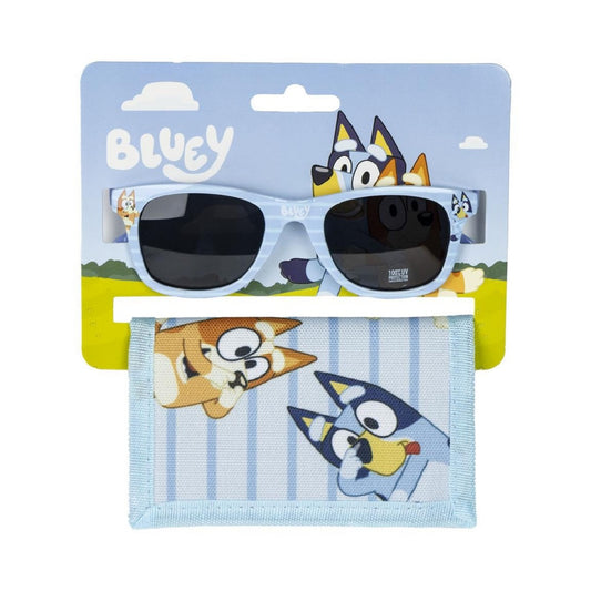 Bluey Kinder Set mit Sonnenbrille & Portemonnaie stylisch & praktisch
