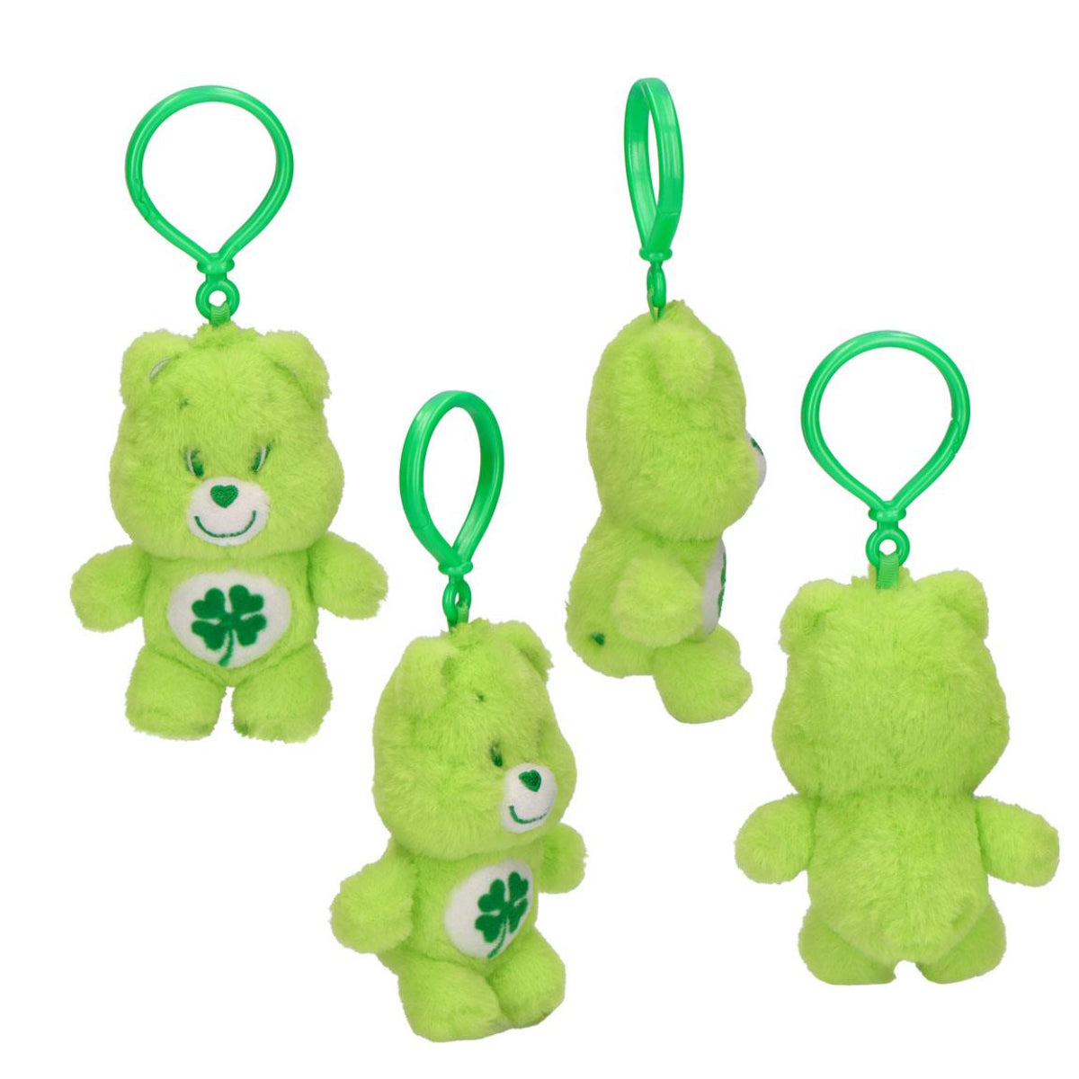 Care Bears Bag Clip Kinder Taschenanhänger Set aus Polyester für Rucksack und Freizeit