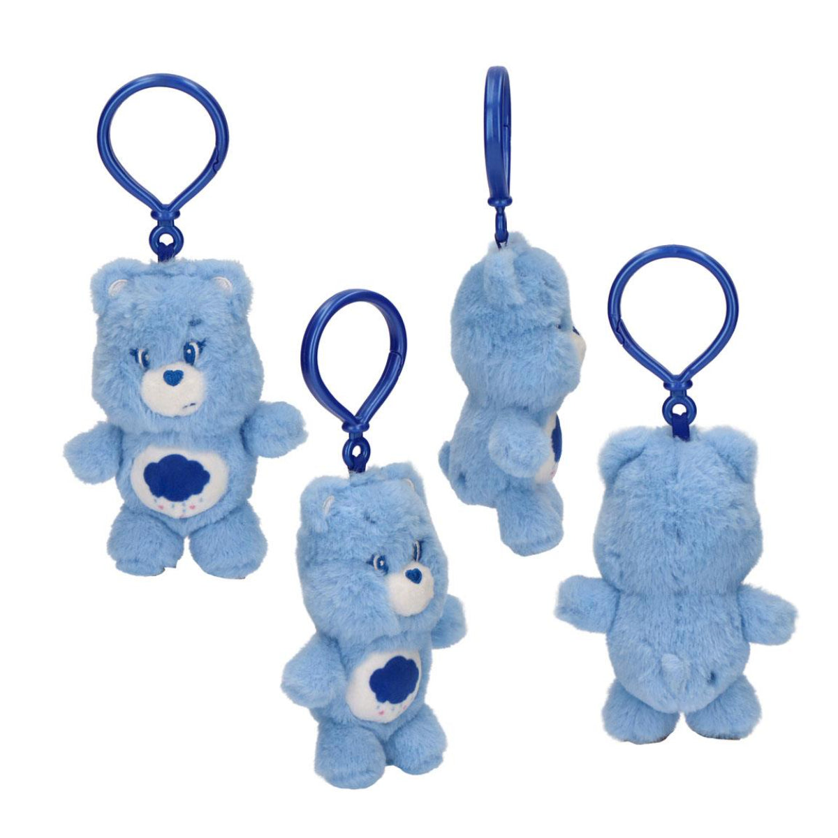 Care Bears Bag Clip Kinder Taschenanhänger Set aus Polyester für Rucksack und Freizeit